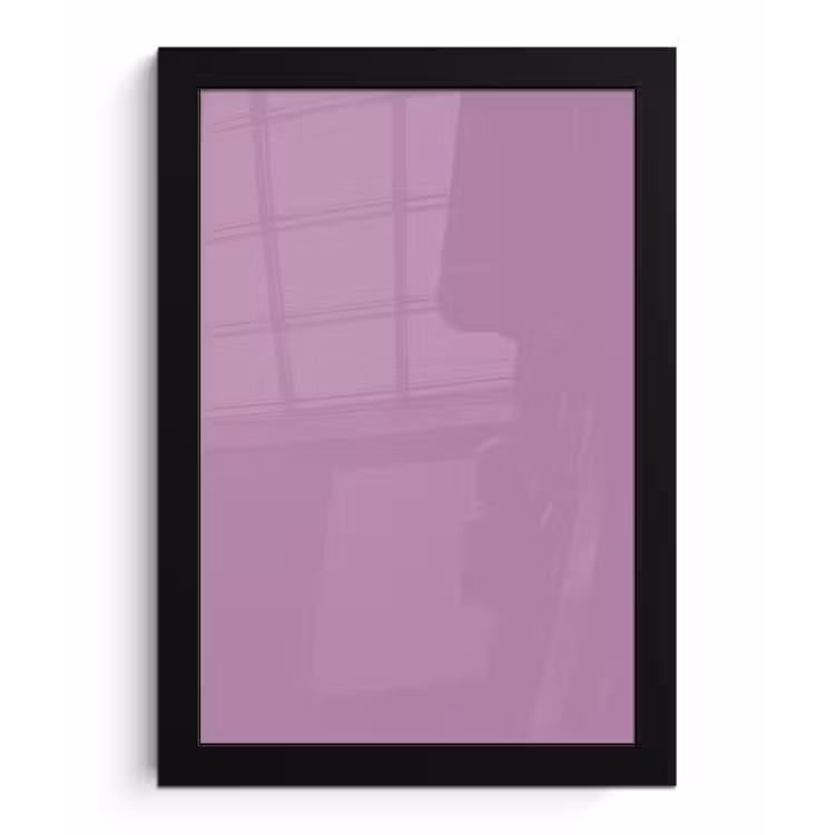 Poster met lijst - Antique - Orchid - Paars — 1