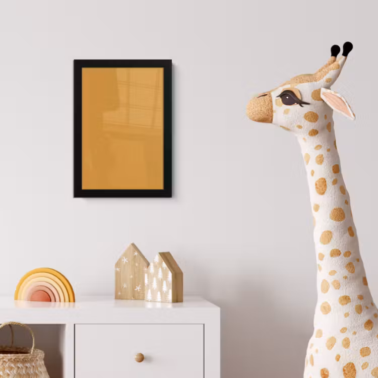 Poster met lijst - Autumn - Mustard - Geel — 5