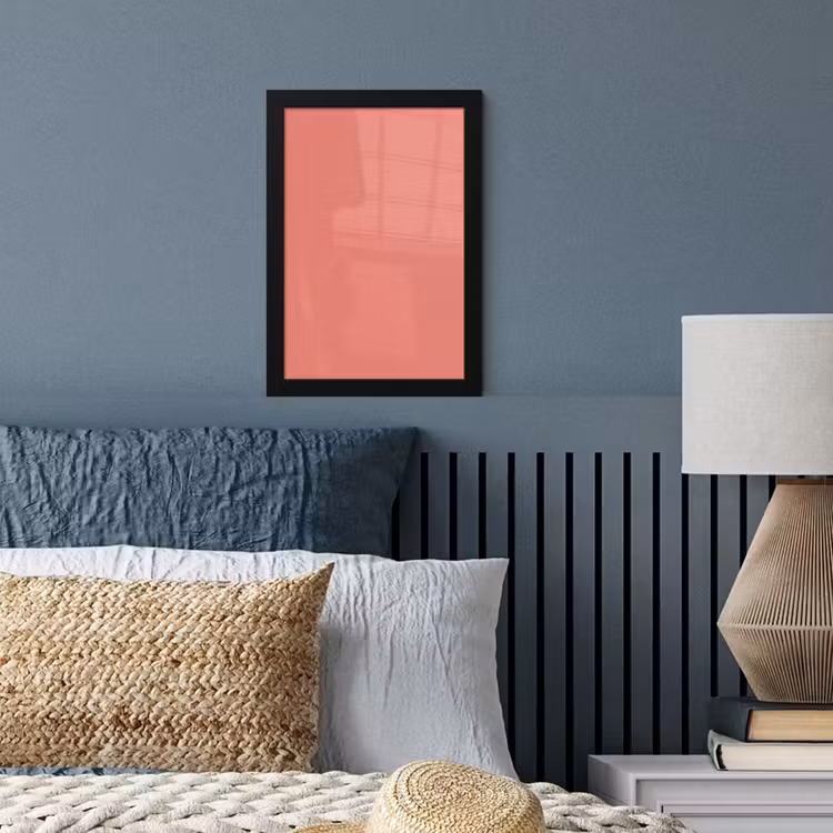 Poster met lijst - Coral - Reef - Rood — 4