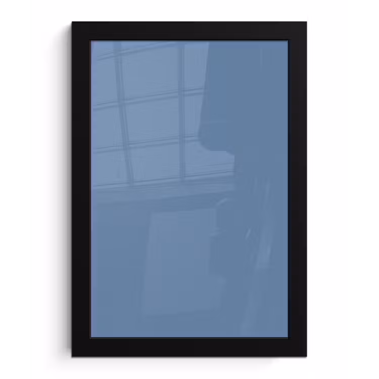 Poster met lijst - Denim - Breeze - Blauw — 1