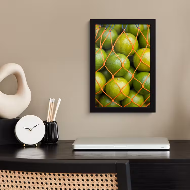 Poster met lijst - Eten - Net - Groen - Markt — 3