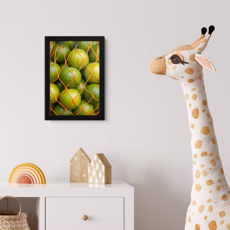 Poster met lijst - Eten - Net - Groen - Markt — 5