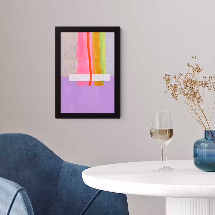 Poster met lijst - Abstract - Kleurrijk - Vormen - Modern - Kunst — 2