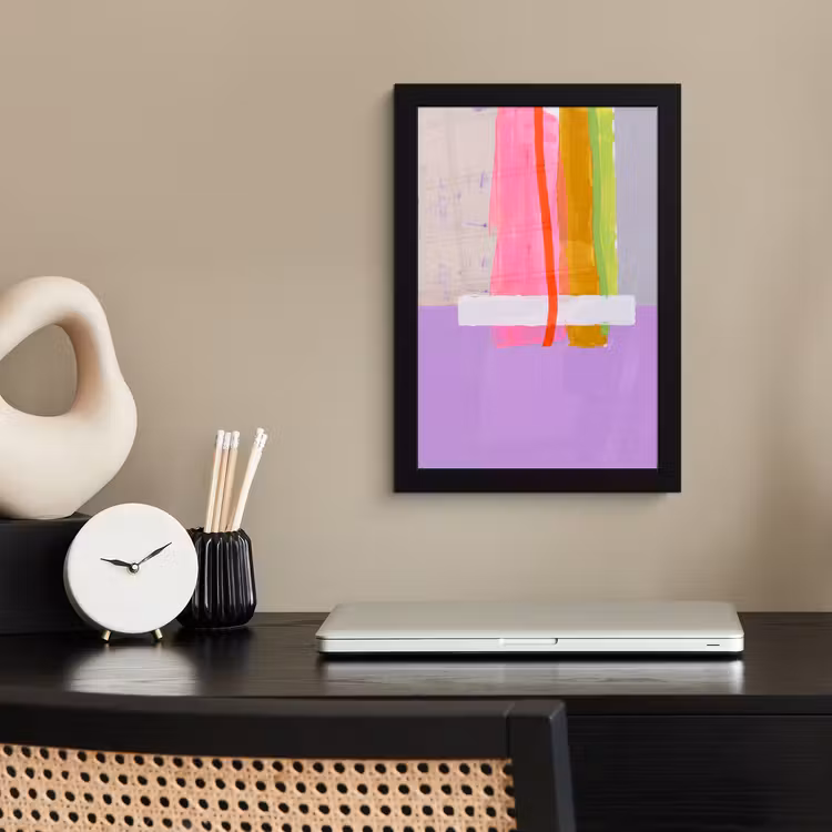 Poster met lijst - Abstract - Kleurrijk - Vormen - Modern - Kunst — 3