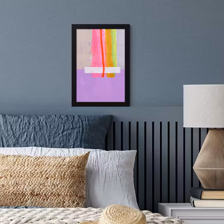 Poster met lijst - Abstract - Kleurrijk - Vormen - Modern - Kunst — 4
