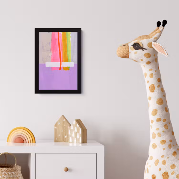 Poster met lijst - Abstract - Kleurrijk - Vormen - Modern - Kunst — 5