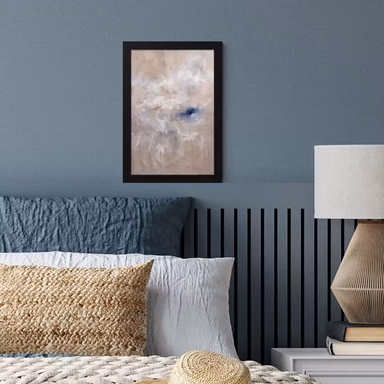 Poster met lijst - Abstract - Wolken - Sfeer - Modern - Beige — 4