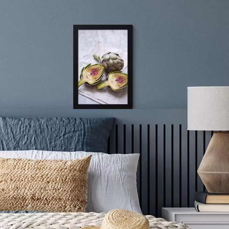 Poster met lijst - Artisjok - Doorgesneden - Eten — 4