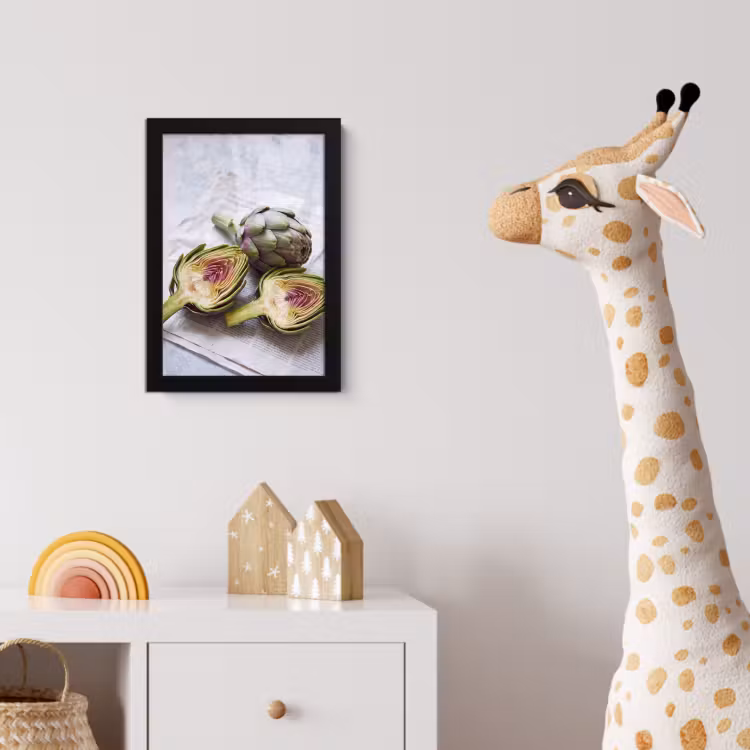 Poster met lijst - Artisjok - Doorgesneden - Eten — 5