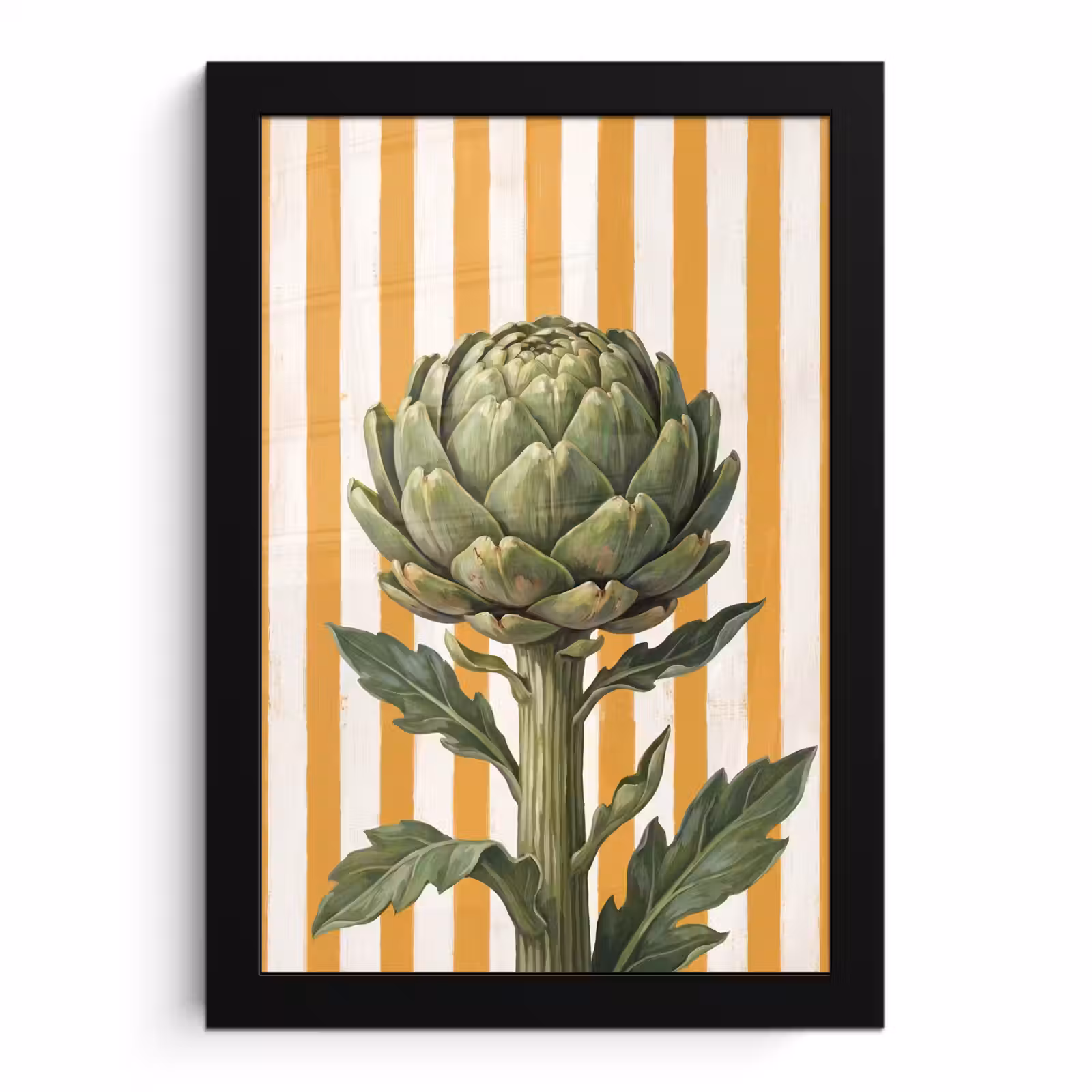 Poster met lijst - Artisjok - Modern - Groente — 1