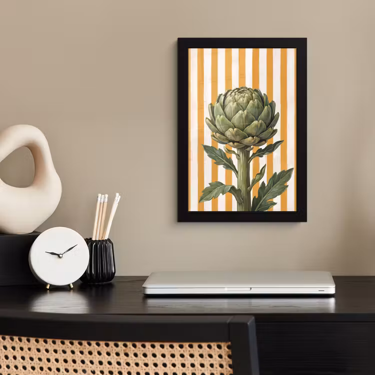 Poster met lijst - Artisjok - Modern - Groente — 3