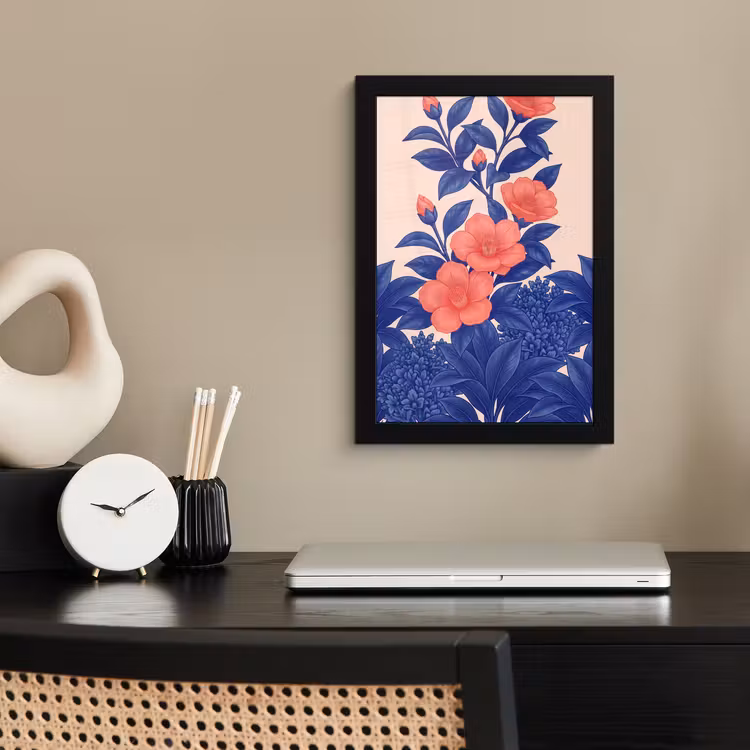 Poster met lijst - Bloemen - Bladeren - Botanisch — 3