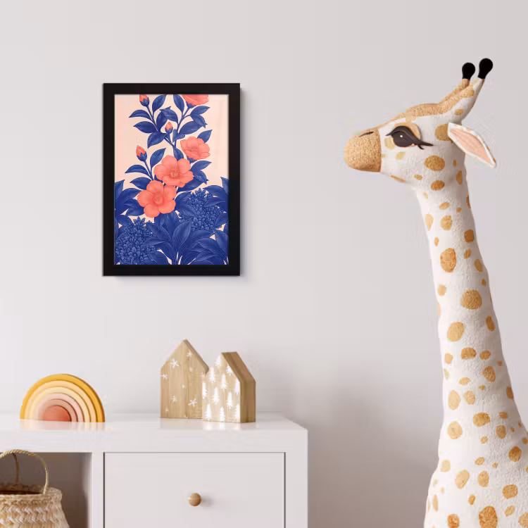Poster met lijst - Bloemen - Bladeren - Botanisch — 5