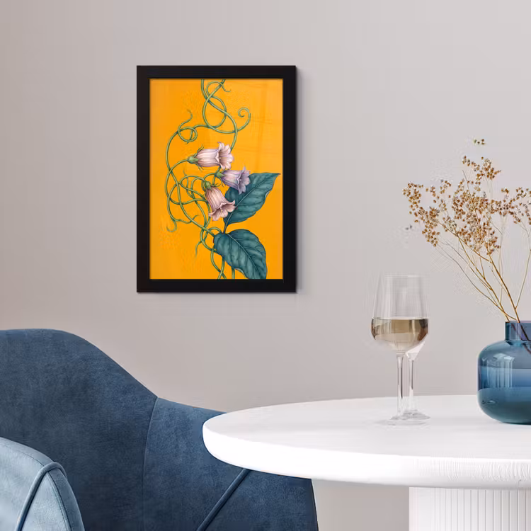 Poster met lijst - Bloemen - Botanisch - Geel — 2
