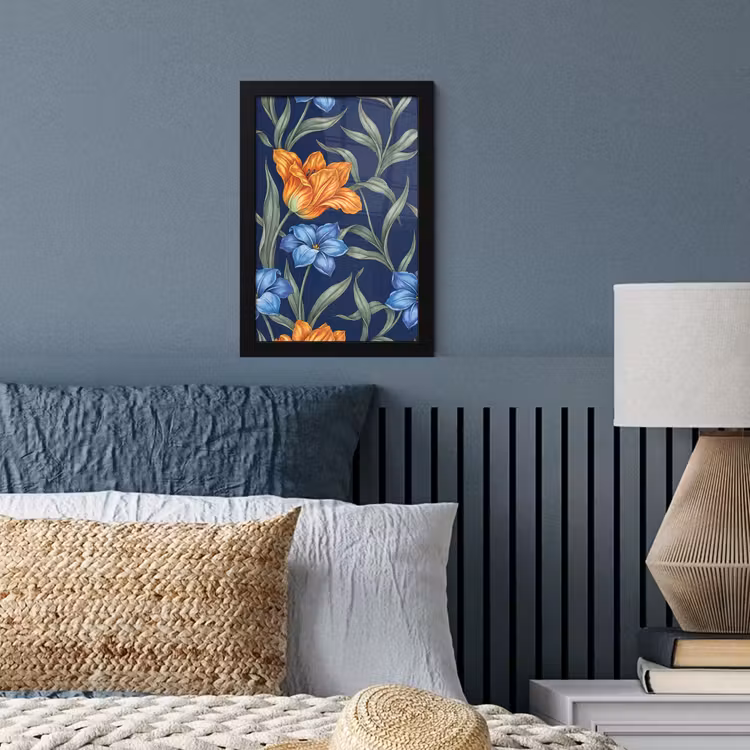 Poster met lijst - Bloemen - Botanisch - Patroon — 4