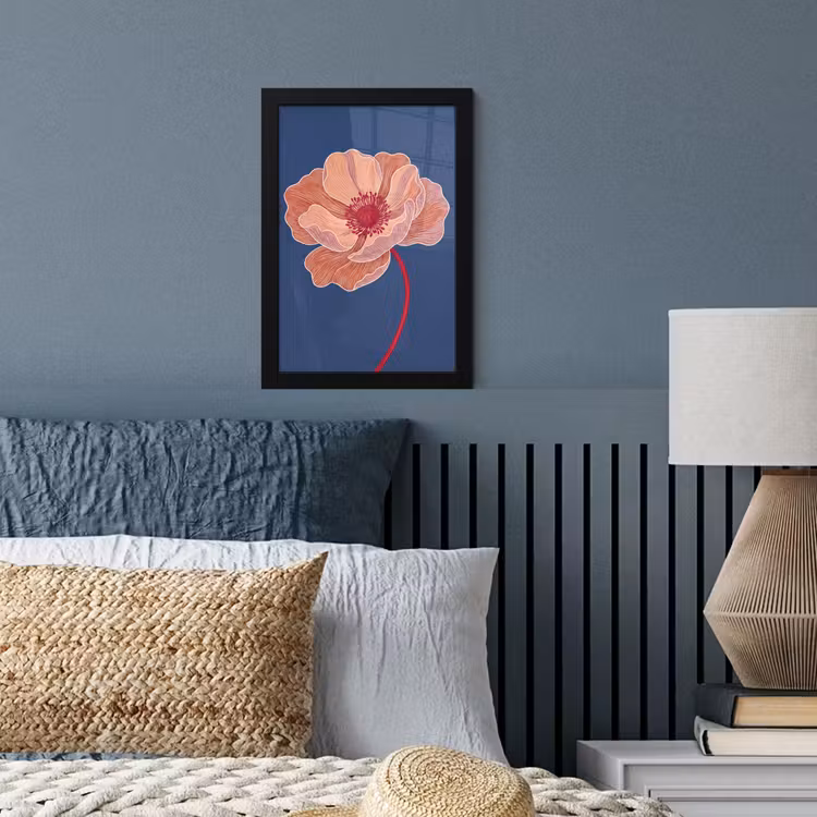 Poster met lijst - Bloemen - Modern - Abstract — 4