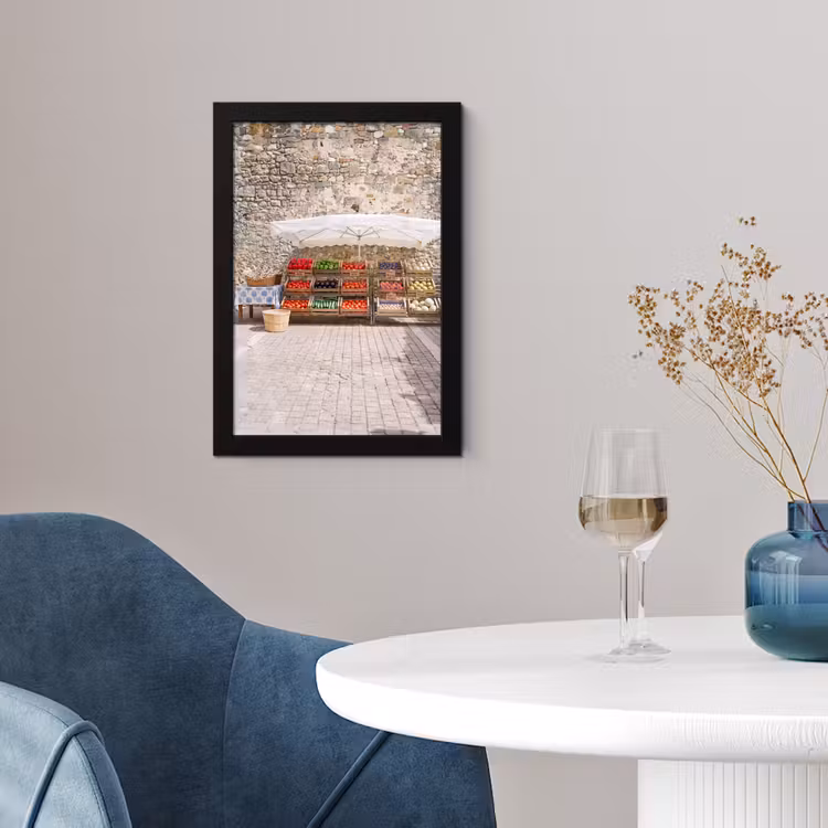 Poster met lijst - Eten - Markt - Vers — 2