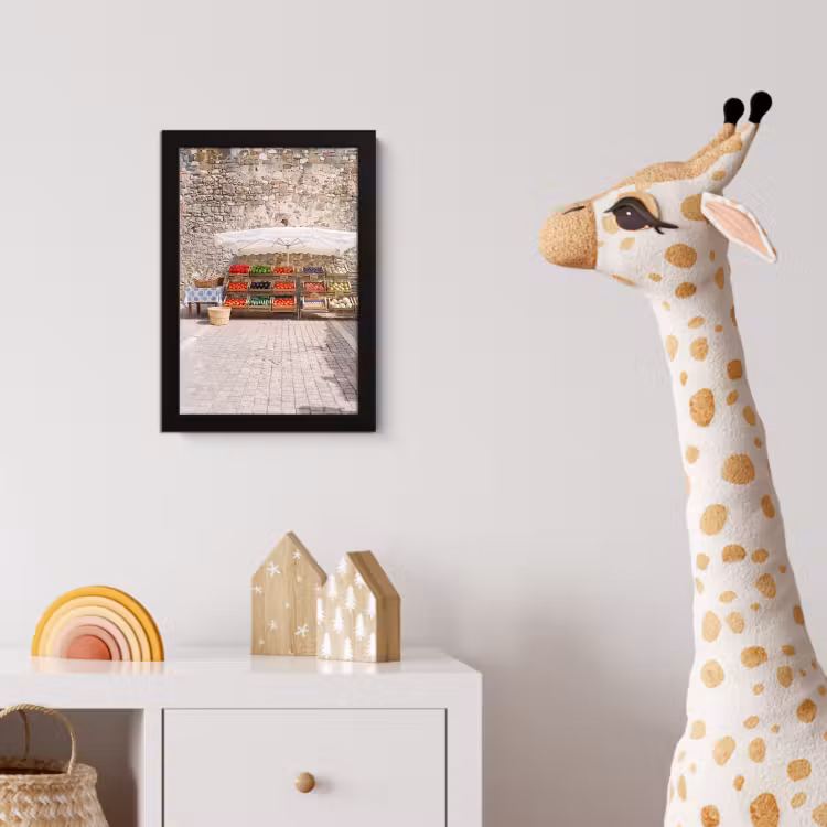 Poster met lijst - Eten - Markt - Vers — 5