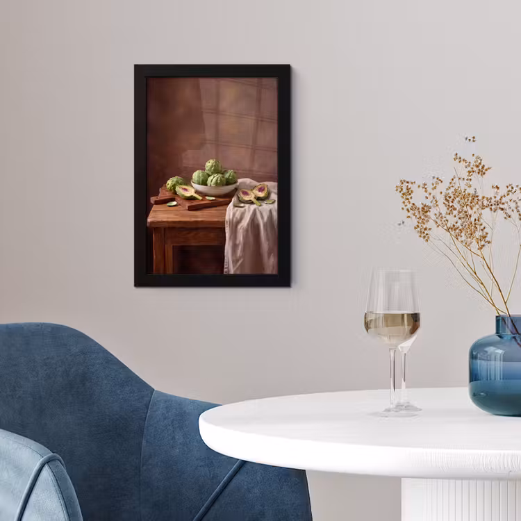 Poster met lijst - Groenten - Artisjok - Keuken — 2