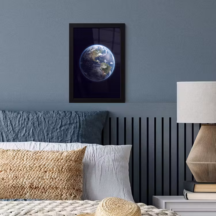 Poster met lijst - Aarde - Ruimte - Kosmos — 4