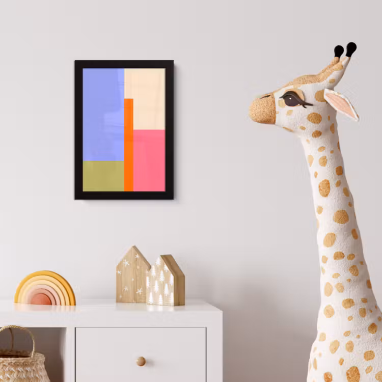 Poster met lijst - Abstract - Geometrie - Kunst - Modern - Kleurrijk — 5