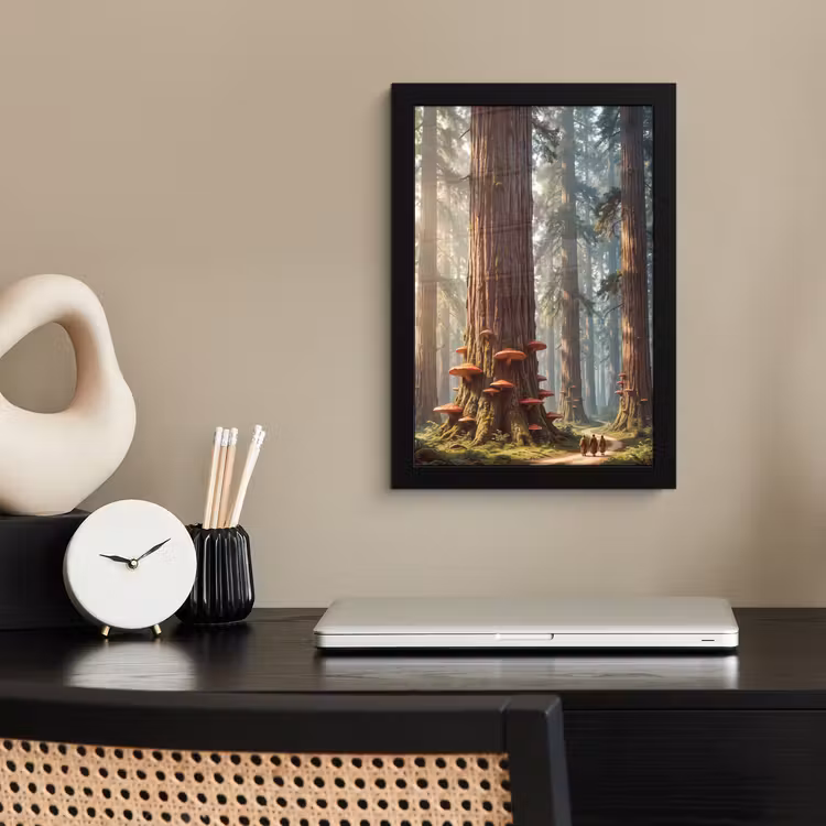 Poster met lijst - Bos - Bomen - Natuur — 3