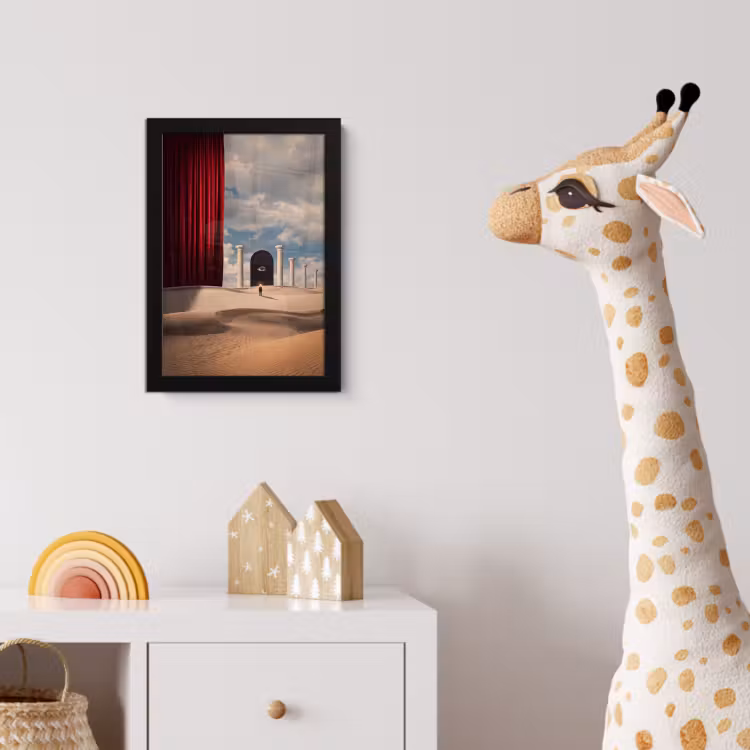 Poster met lijst - Droom - Woestijn - Oog — 5