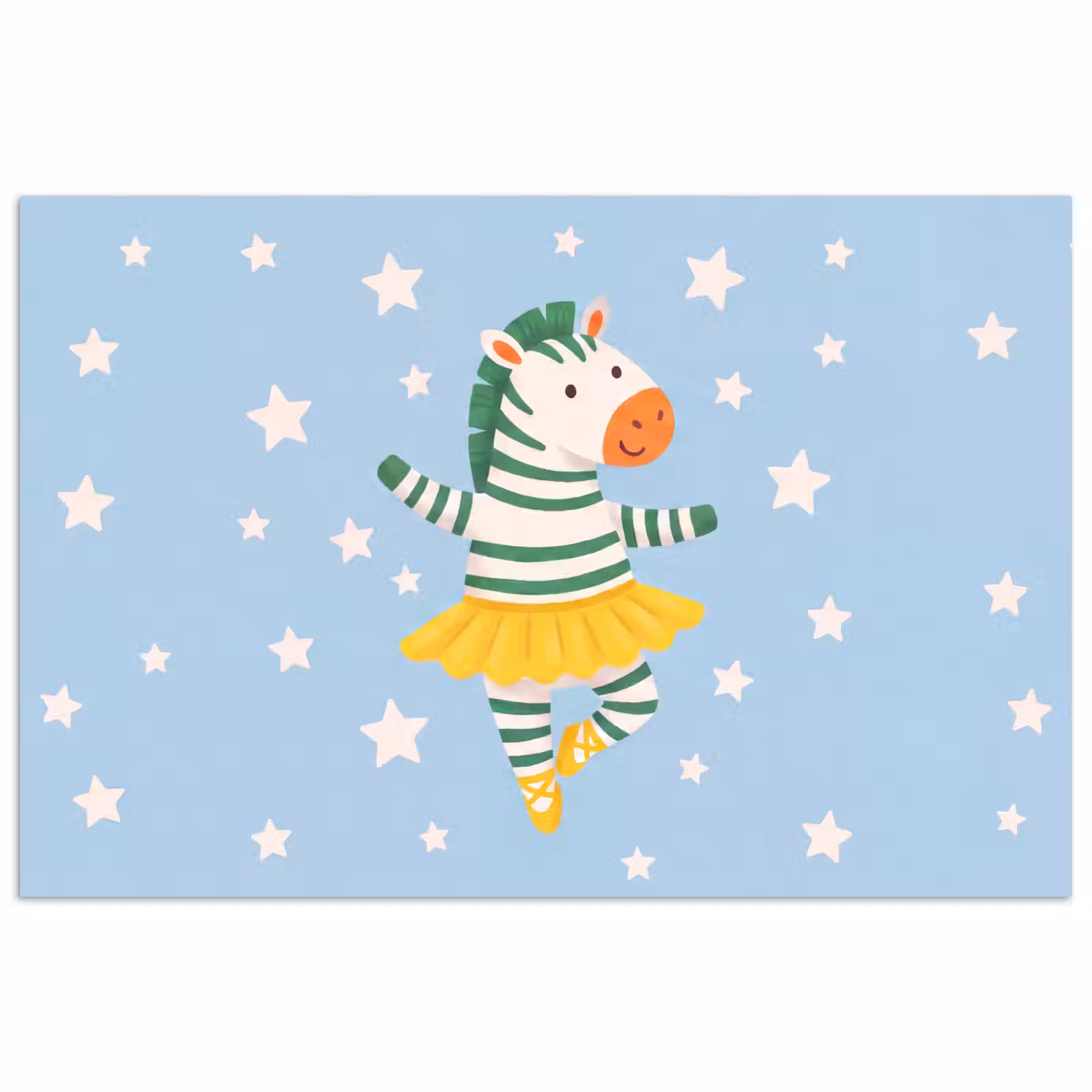 Poster - Dieren - Dans - Illustratie - Kinderkamer - Sterren — 1