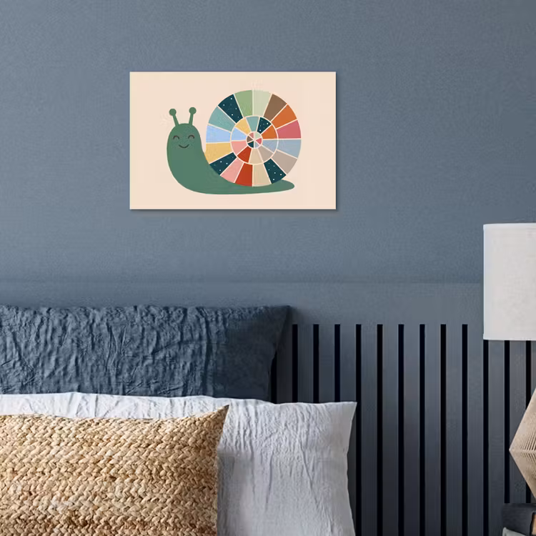 Poster - Dieren - Slak - Kleurrijk - Illustratie — 3