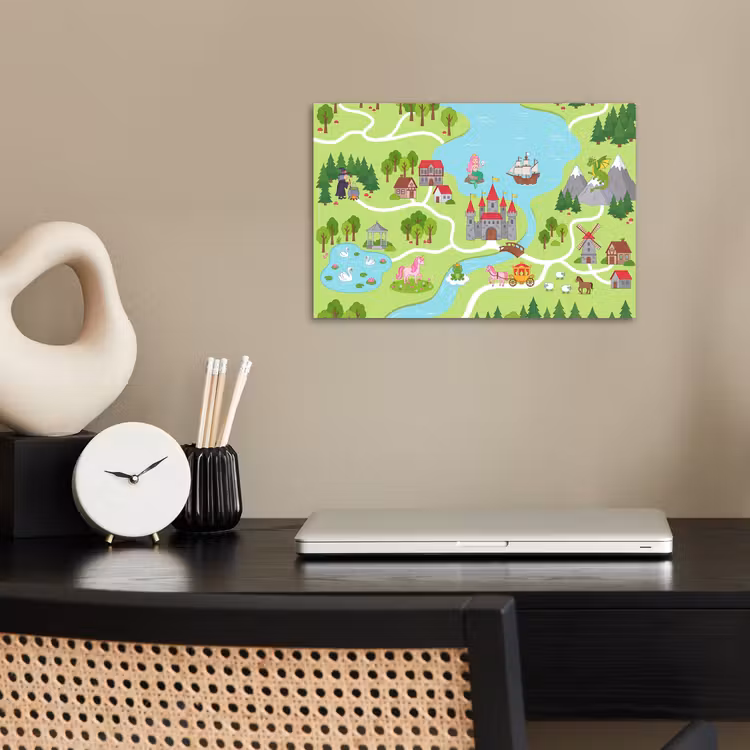 Poster - Kasteel - Fantasie - Cartoon — 2