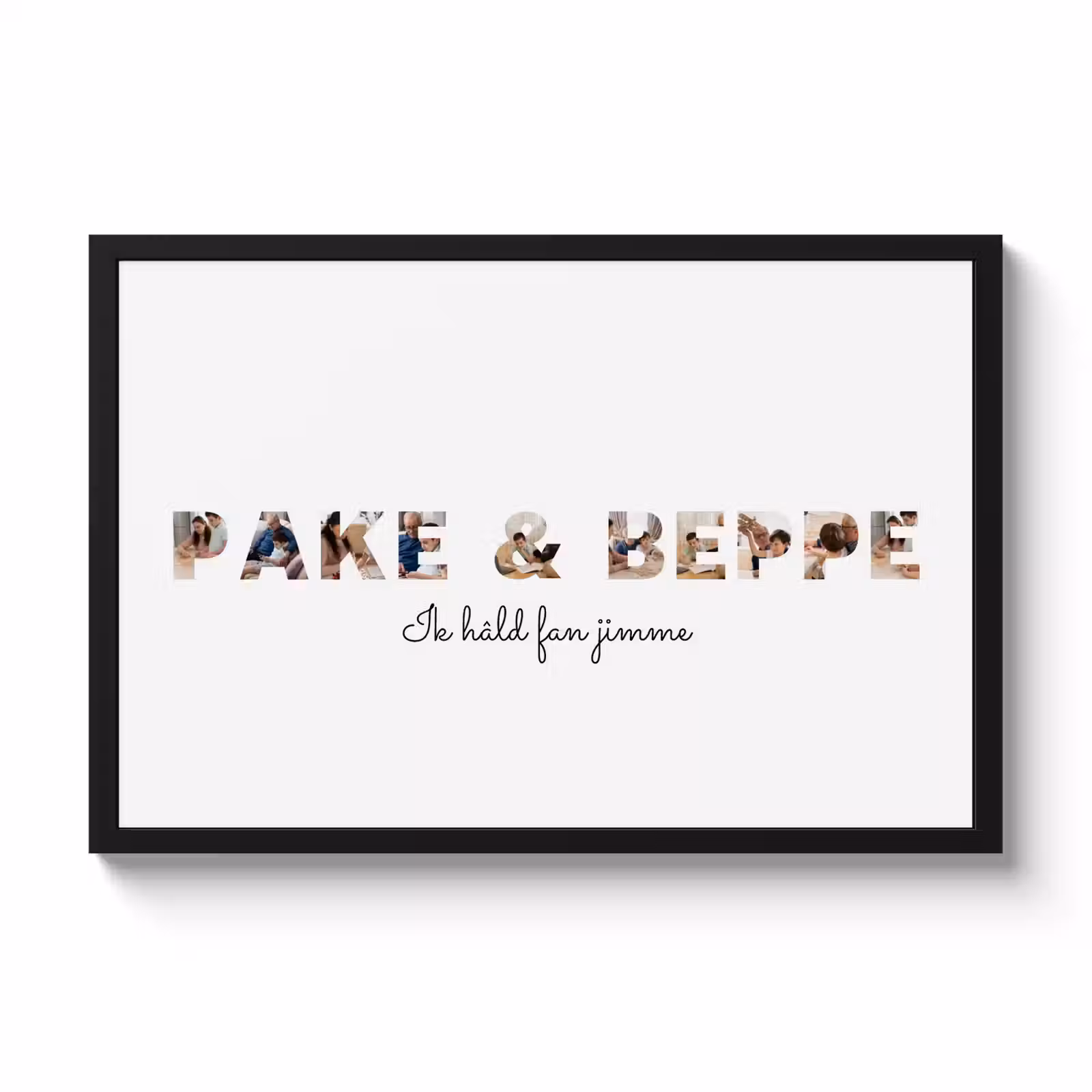 Poster met lijst - Pake & Beppe — 1