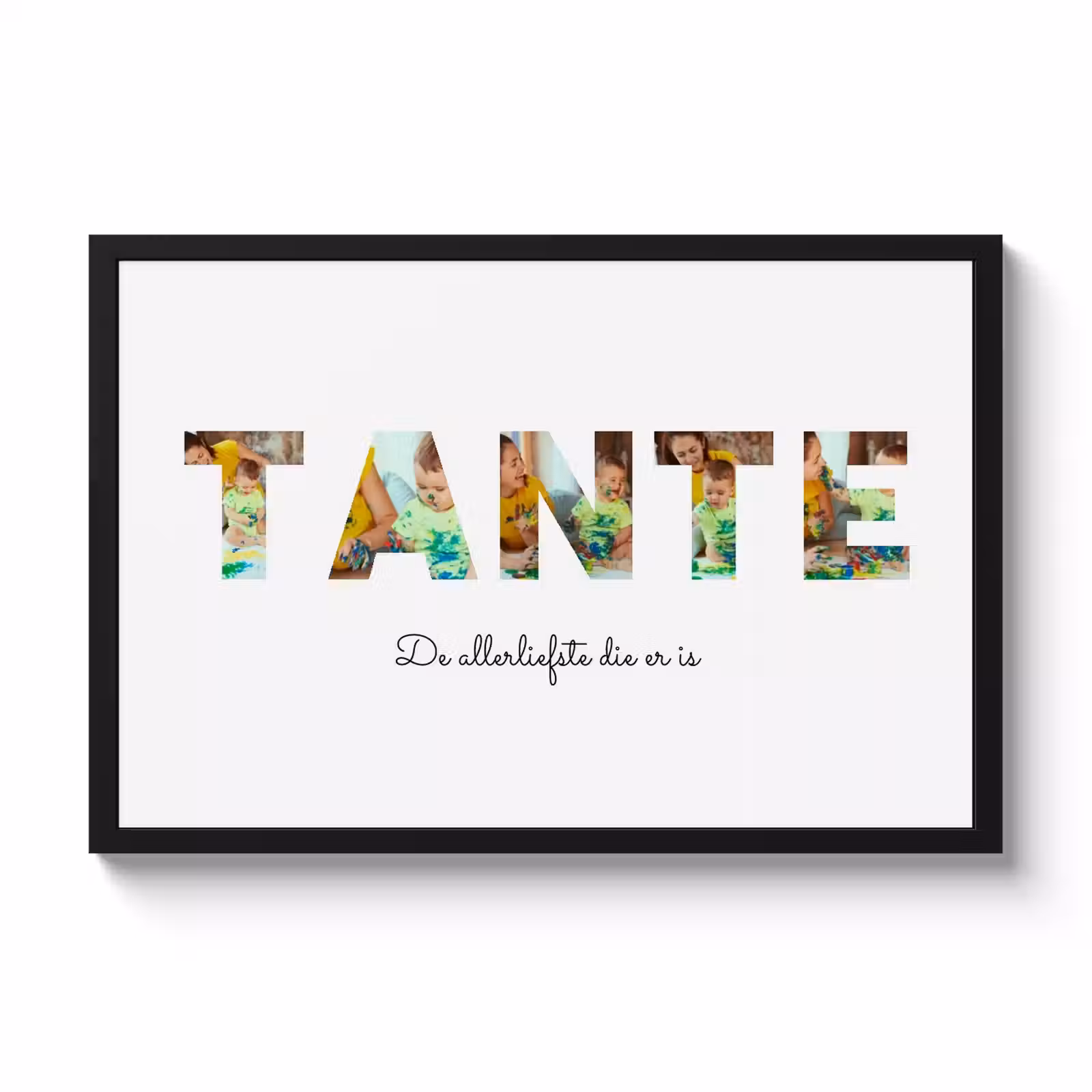 Poster met lijst - Tante — 1