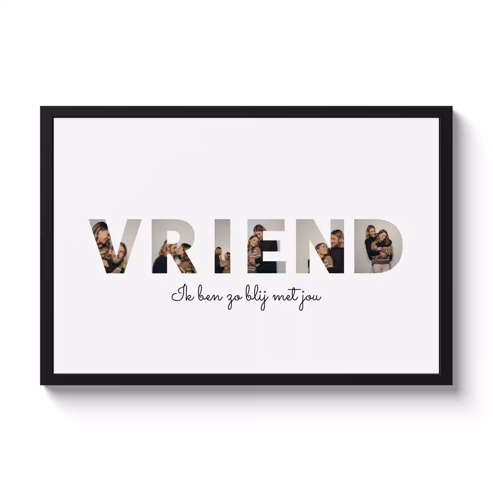 Poster met lijst – Vriend — 1