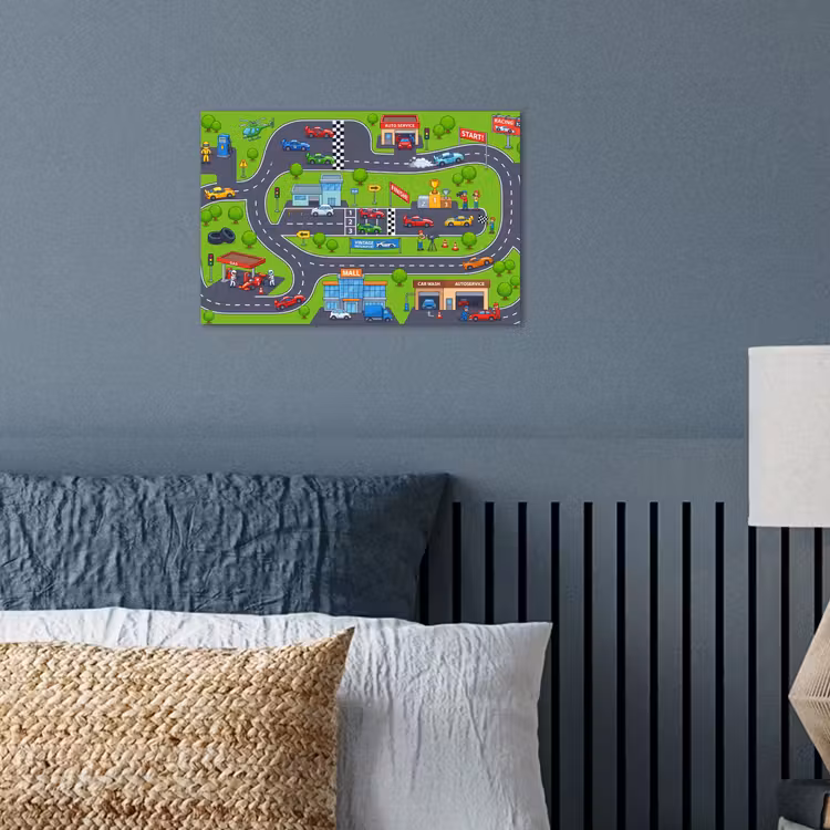 Poster - Circuit - Auto - Cartoon — 3