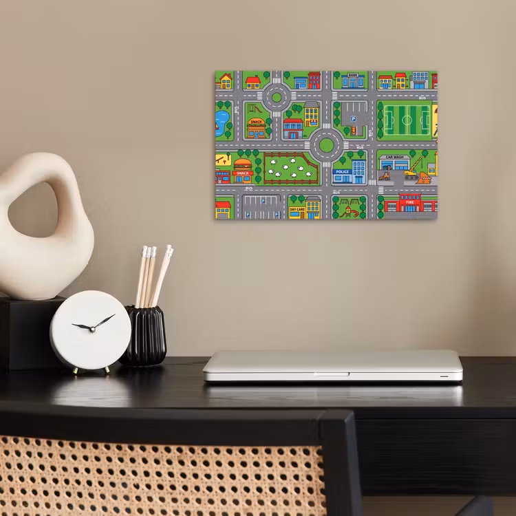Poster - Gebouwen - Straten - Kinderlijk — 2
