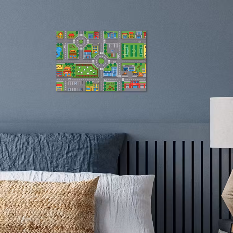 Poster - Gebouwen - Straten - Kinderlijk — 3