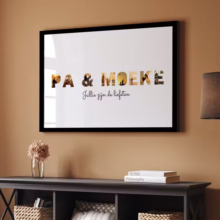 Poster met lijst - Pa & Moeke — 2