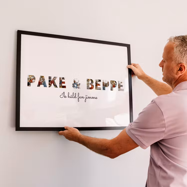 Poster met lijst - Pake & Beppe — 2
