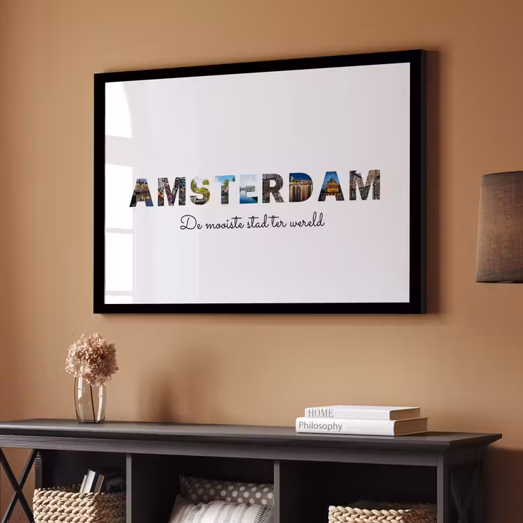 Poster met lijst - Plaatsnaam — 4