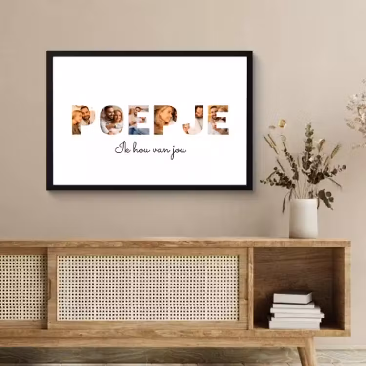 Poster met lijst - Poepje — 4
