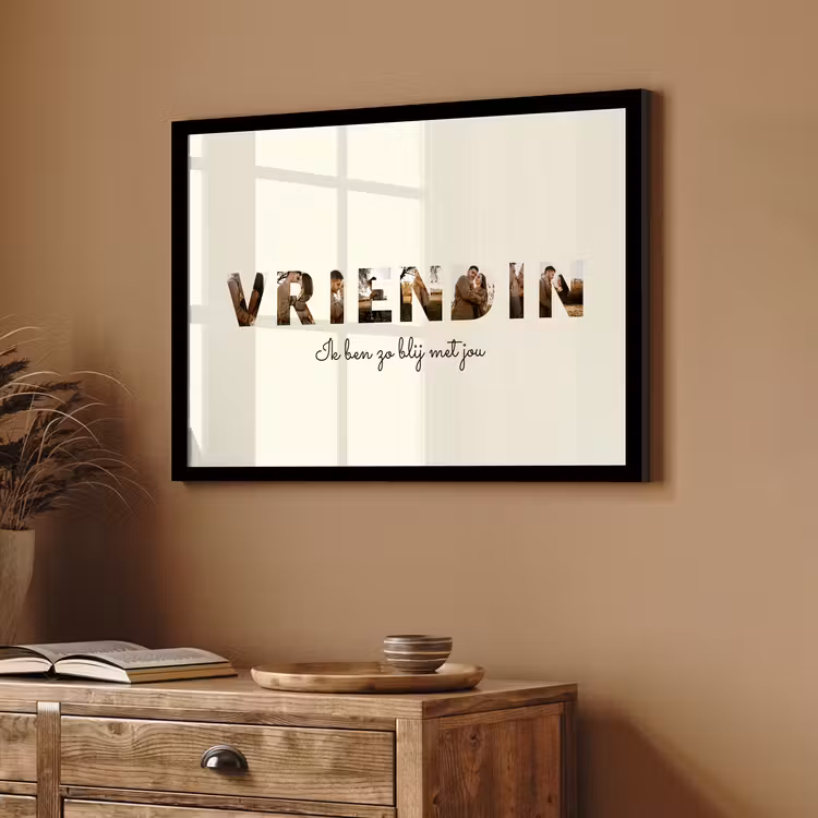 Poster met lijst – Vriendin — 3