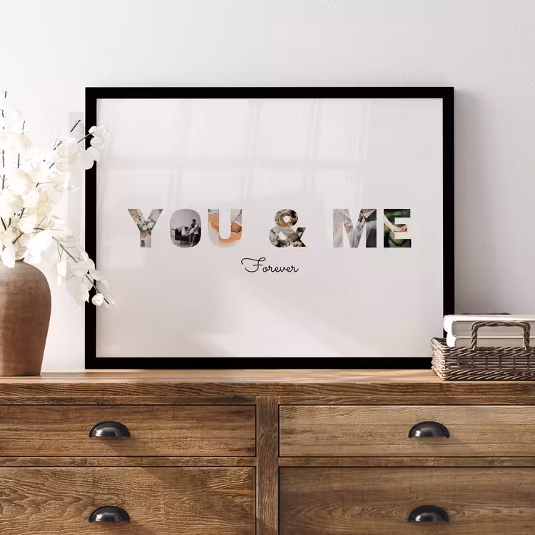 Poster met lijst – You & Me — 5