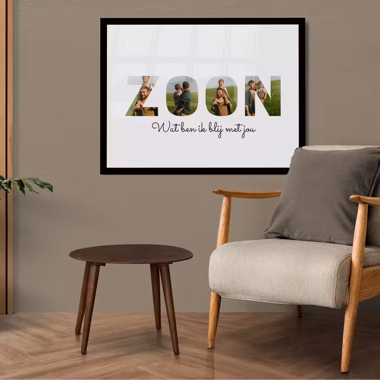 Poster met lijst – Zoon — 3