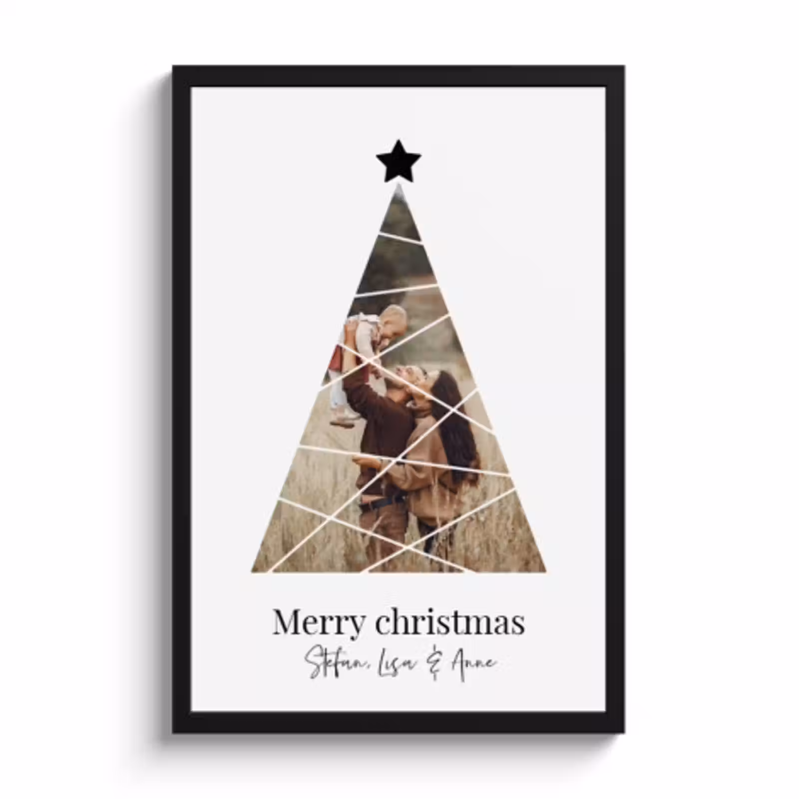 Poster met lijst - Kerstboom — 1