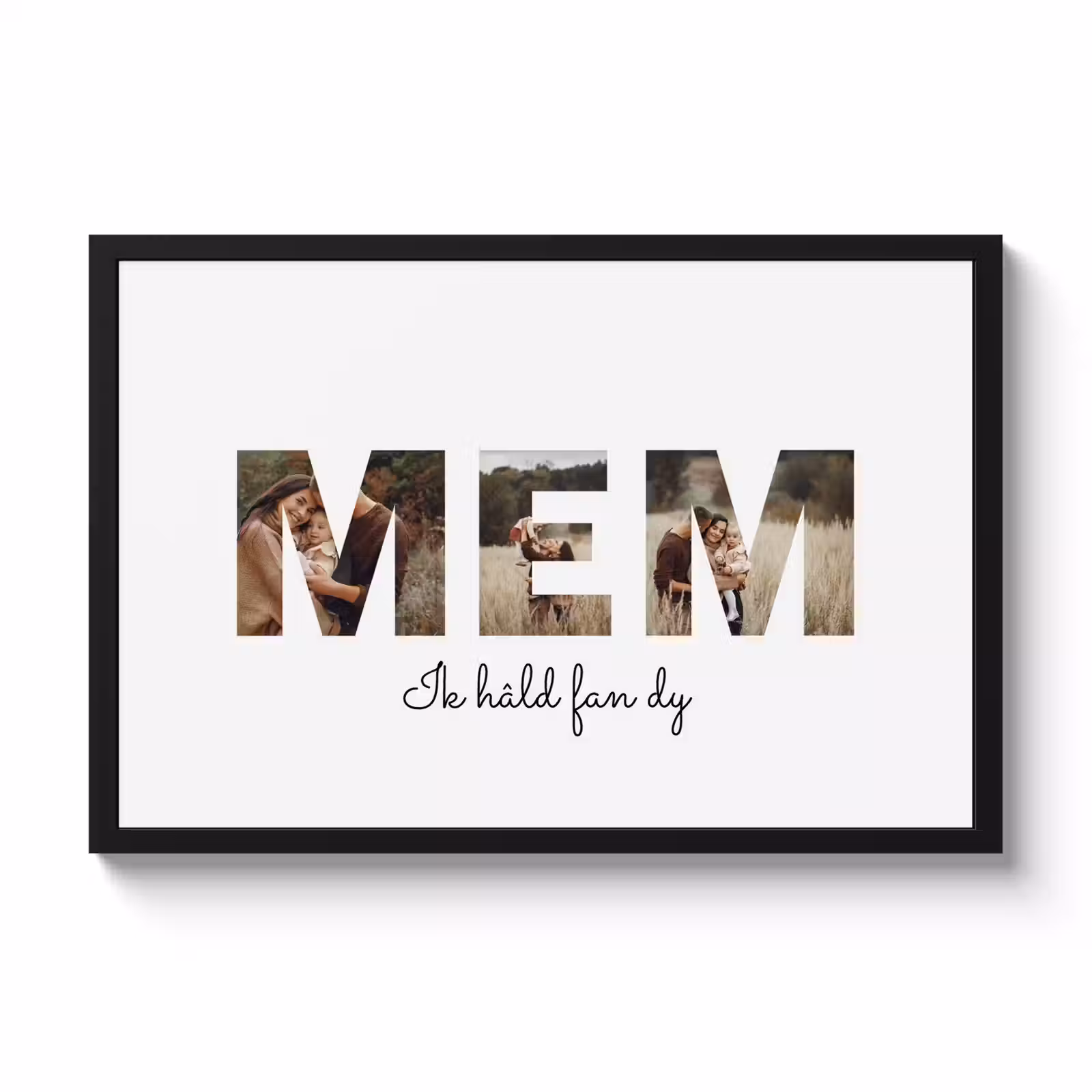Poster met lijst - Mem — 1