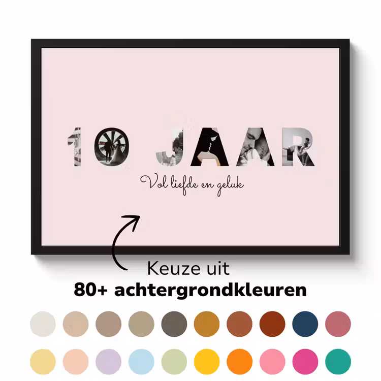 Poster met lijst - Jubileum — 6