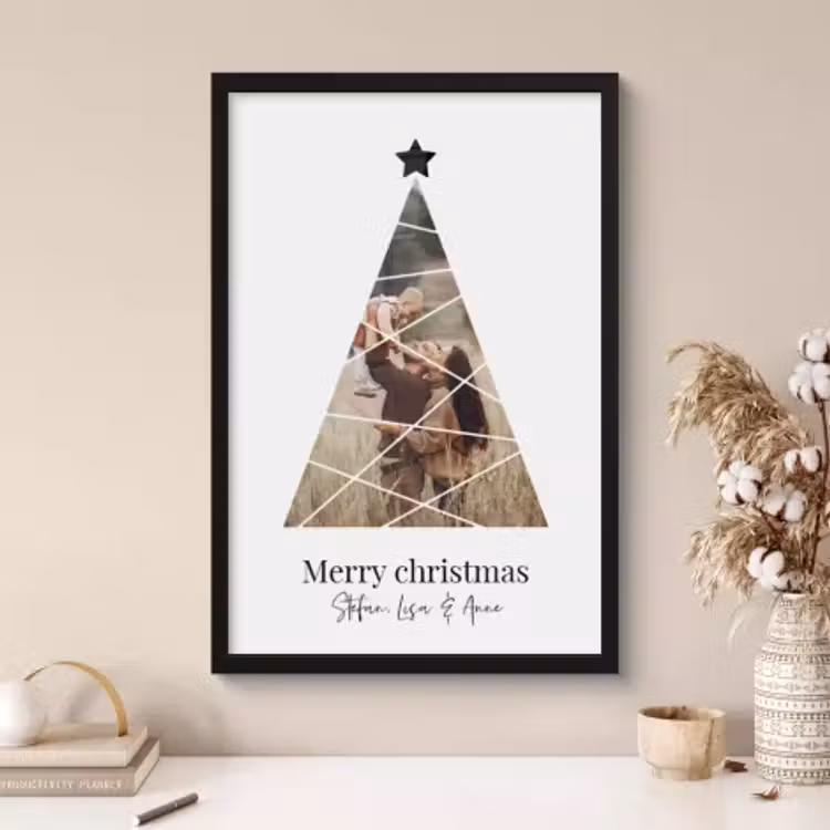 Poster met lijst - Kerstboom — 2