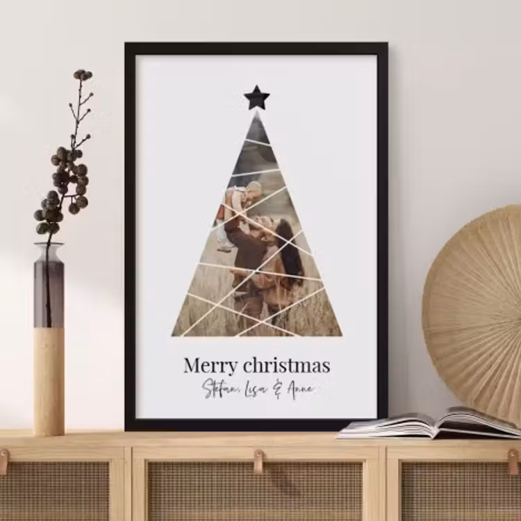 Poster met lijst - Kerstboom — 3