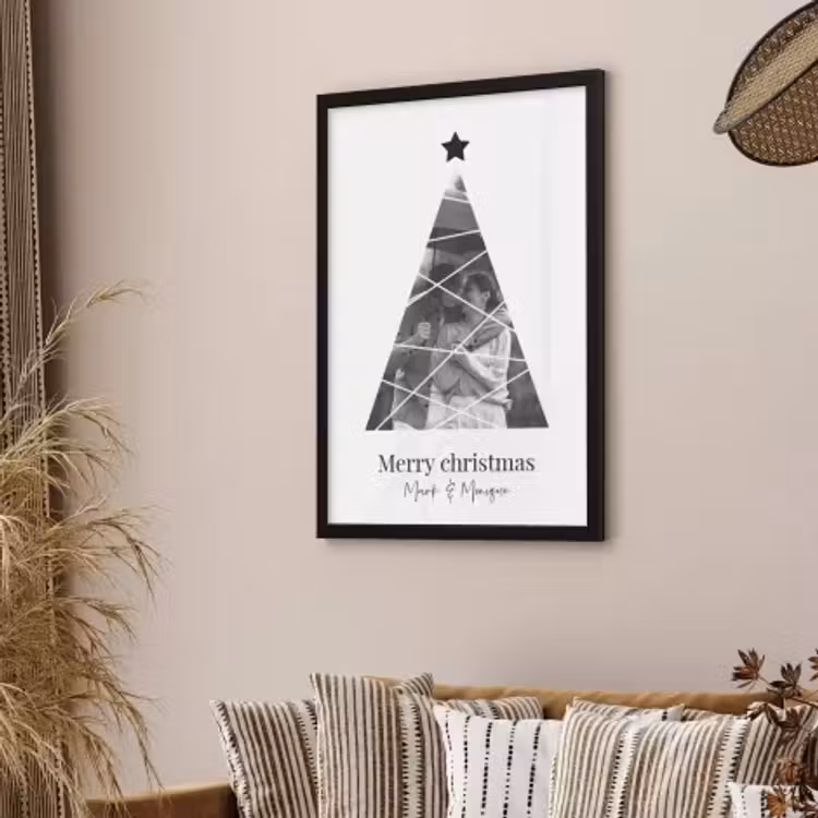 Poster met lijst - Kerstboom — 4