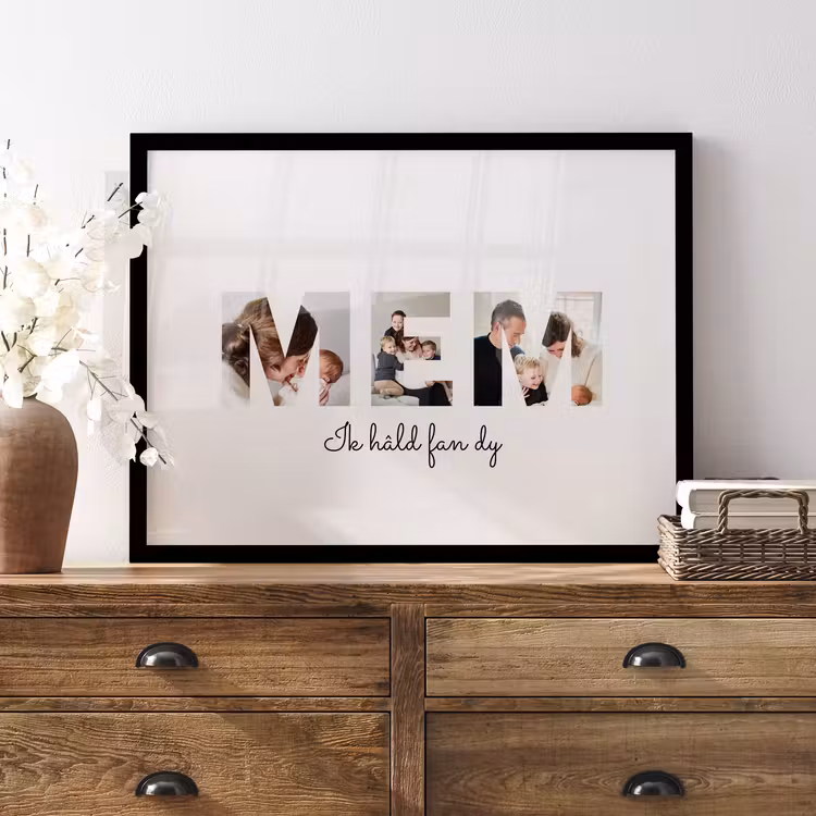 Poster met lijst - Mem — 4